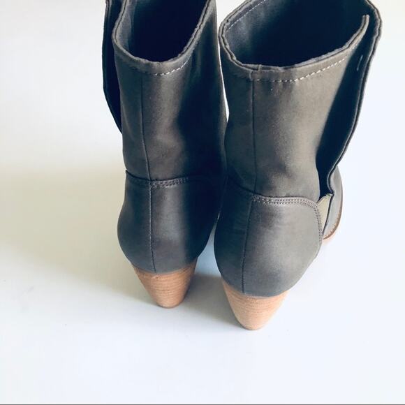 NEW Sbicca Vintage Snap Side Western Bootie Taupe SZ 7.5 - Picture 10 of 12